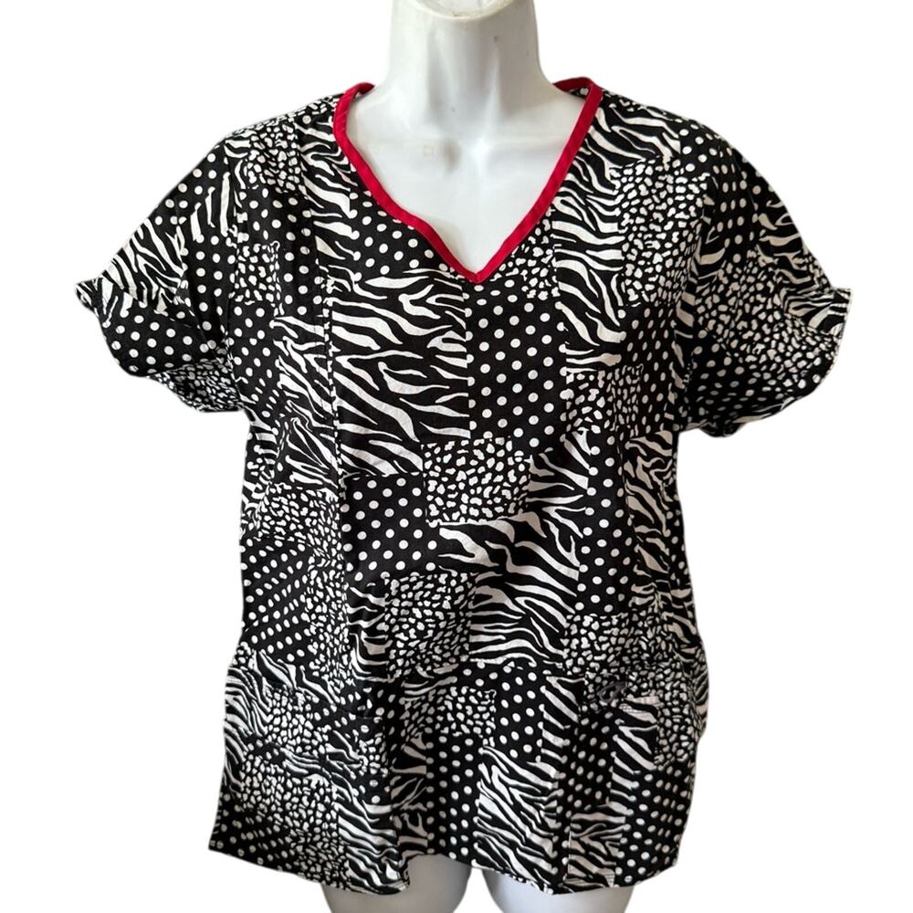 ScrubStar Nurse Aide Dental Scrub Medical Top Shirt Women’s S
